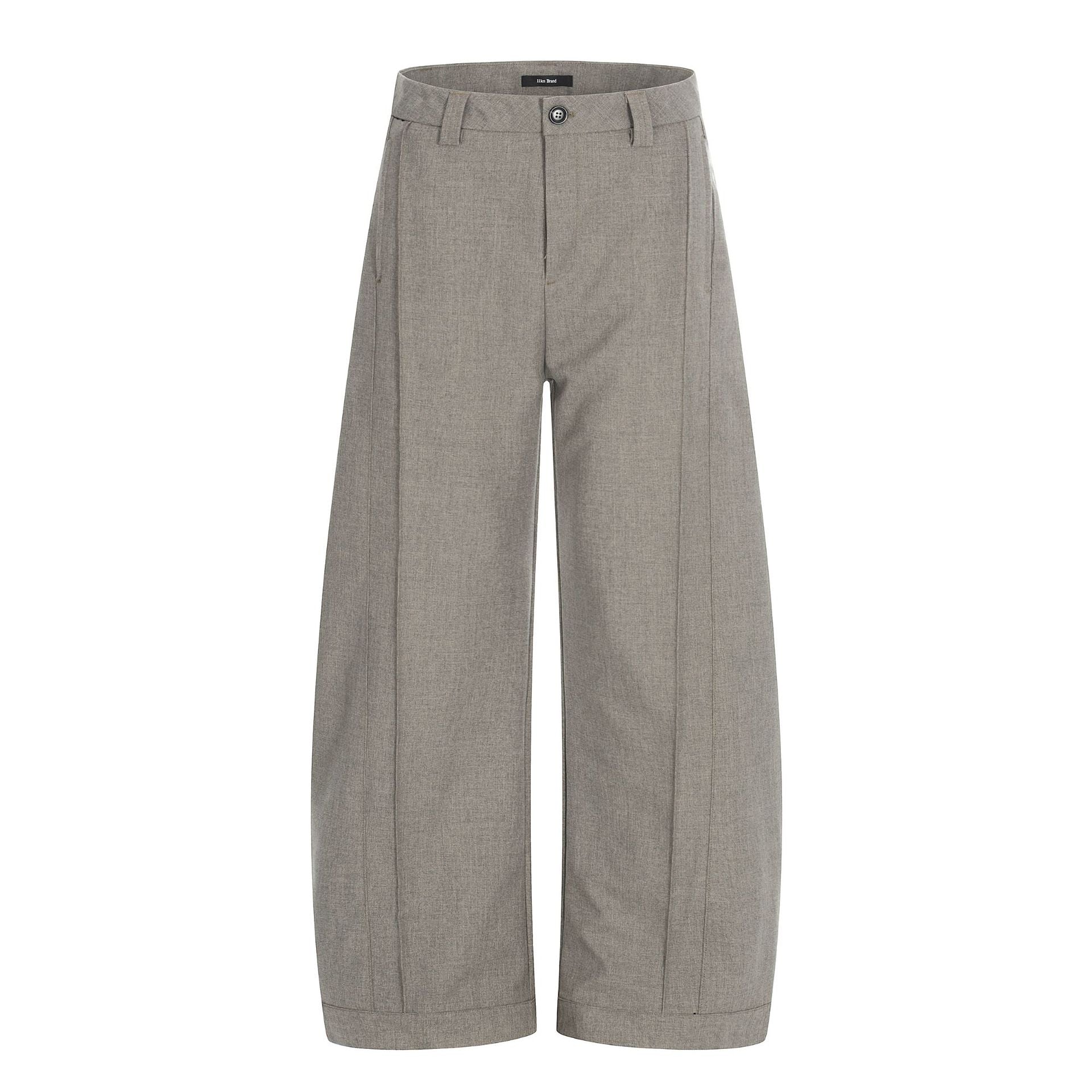 11KN retro wide-leg casual pants