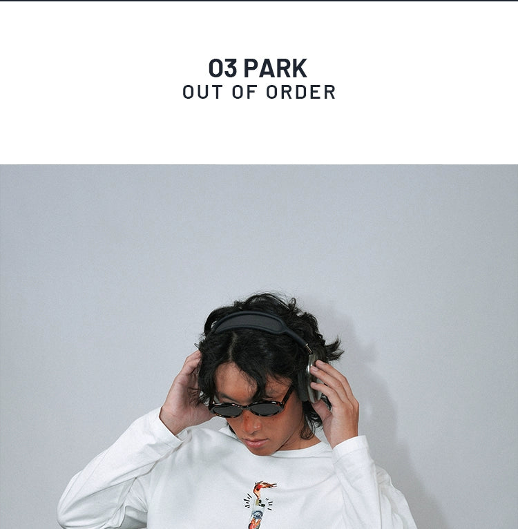 O3PARK Lighter Print Loose Casual Long Sleeve