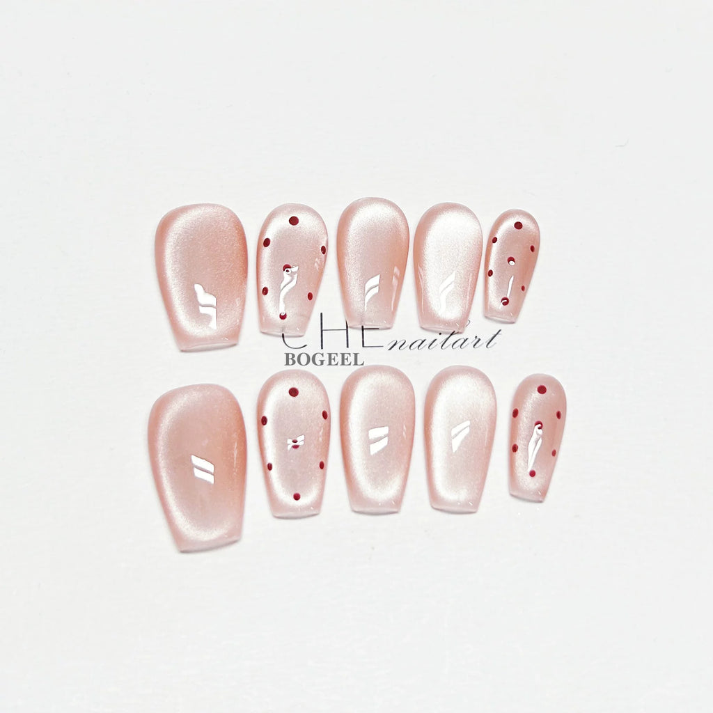 BOGEEL Polka Dot White Gentle Wear Armor