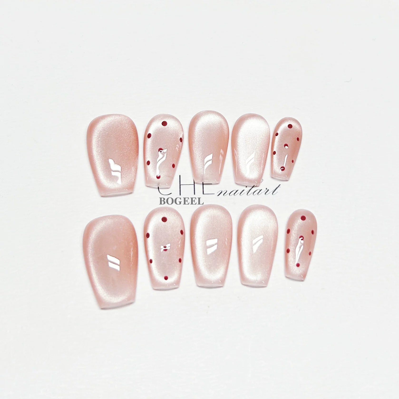 BOGEEL Polka Dot White Gentle Wear Armor