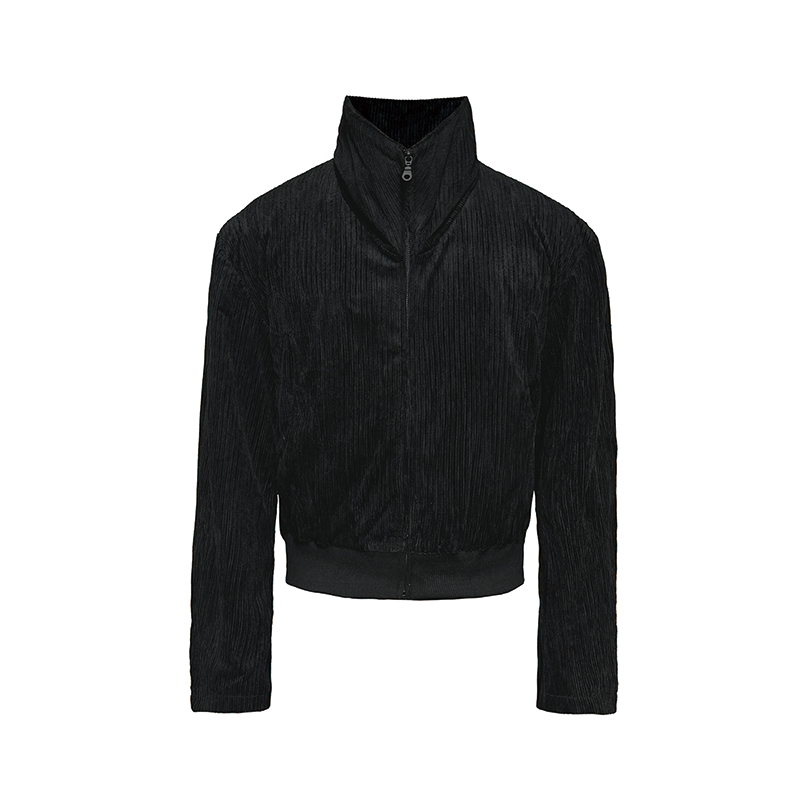 JCAESAR Pit Strip Corduroy Lapel Jacket