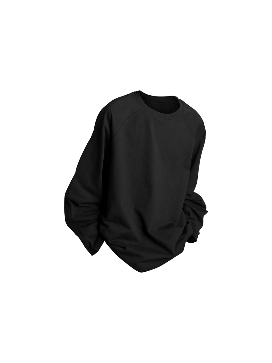 RELABEL Skin-friendly Simple and Versatile Casual Long Sleeves