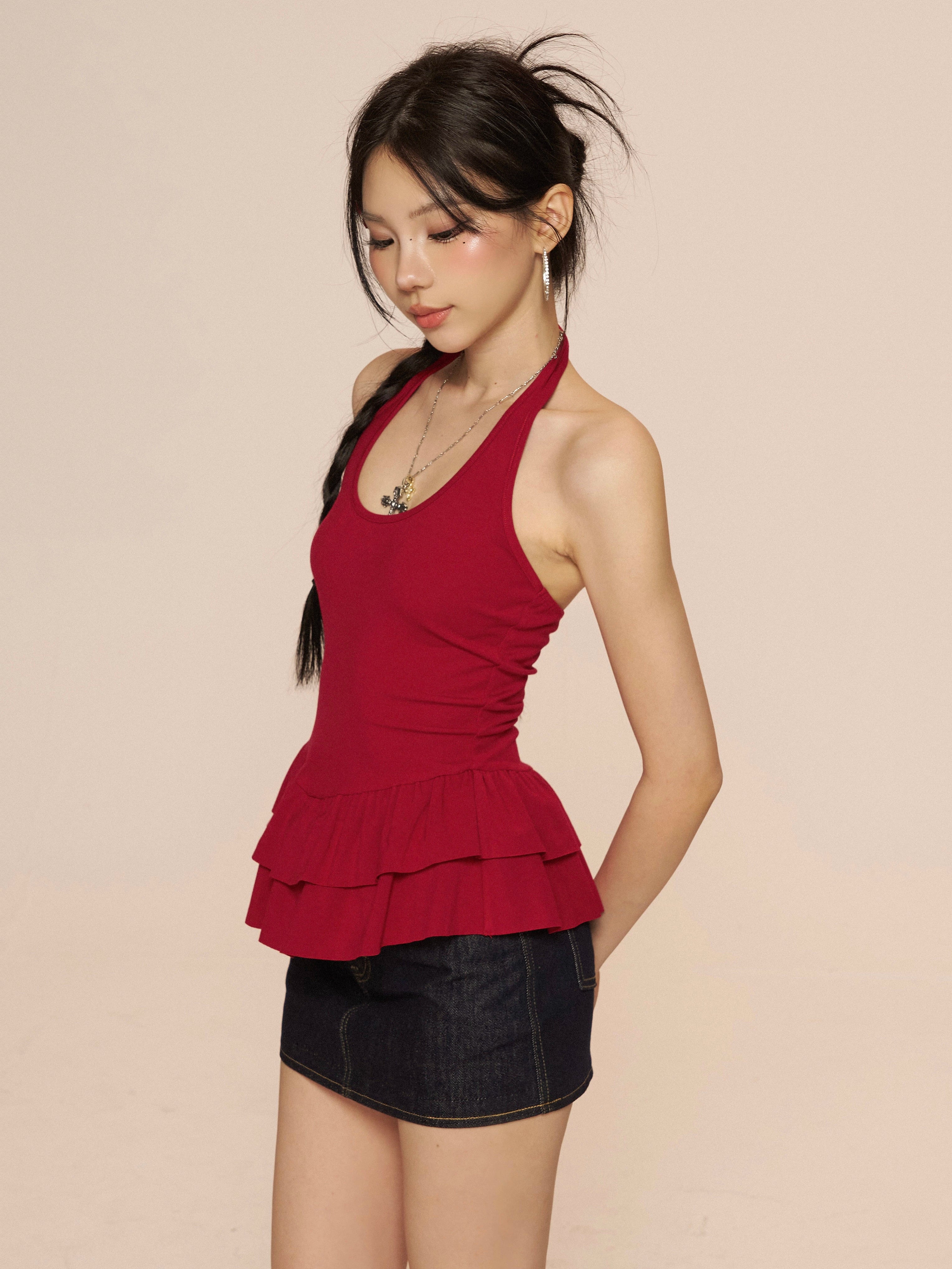 Zero Neck Slim and Thin Backless Sling