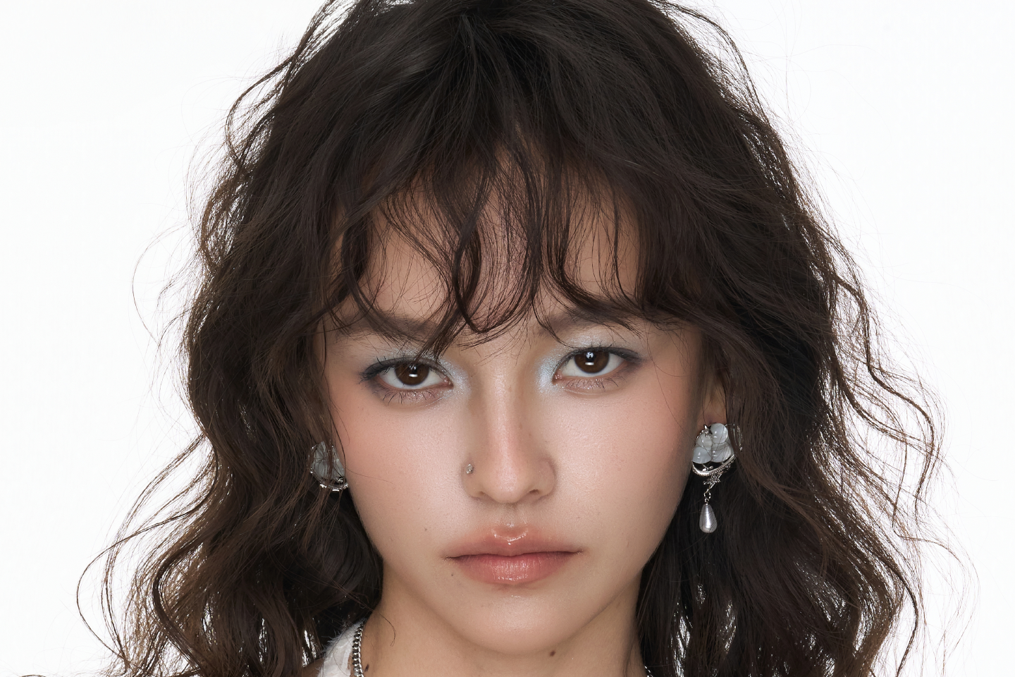 SUMIYAKI Temperament Diamond-encrusted Light Luxury Earrings