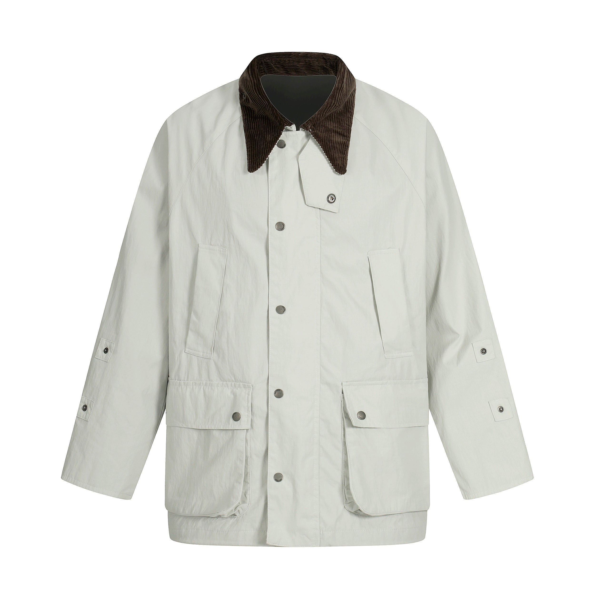 MADWITCH Vintage Stitched Corduroy Collar Jacket