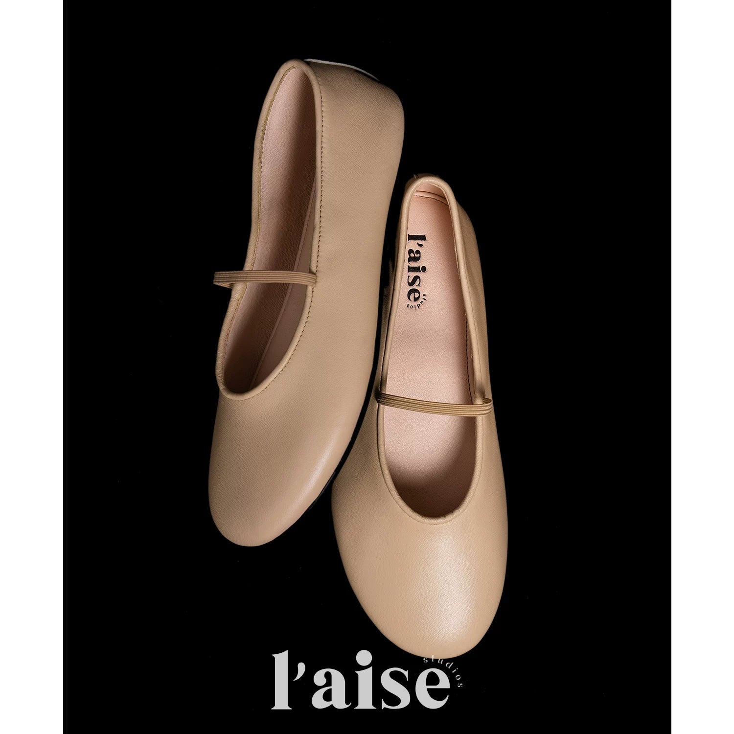 L'aise Retro Minimalist Soft Leather Shoes
