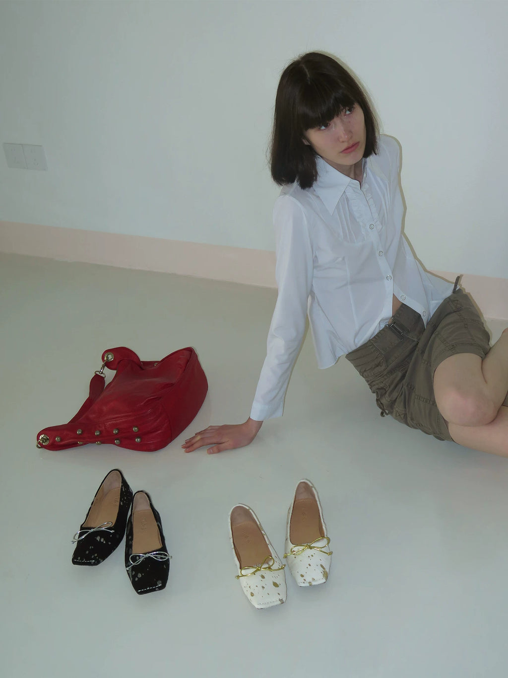 Maltelle Irregular Ink Flats