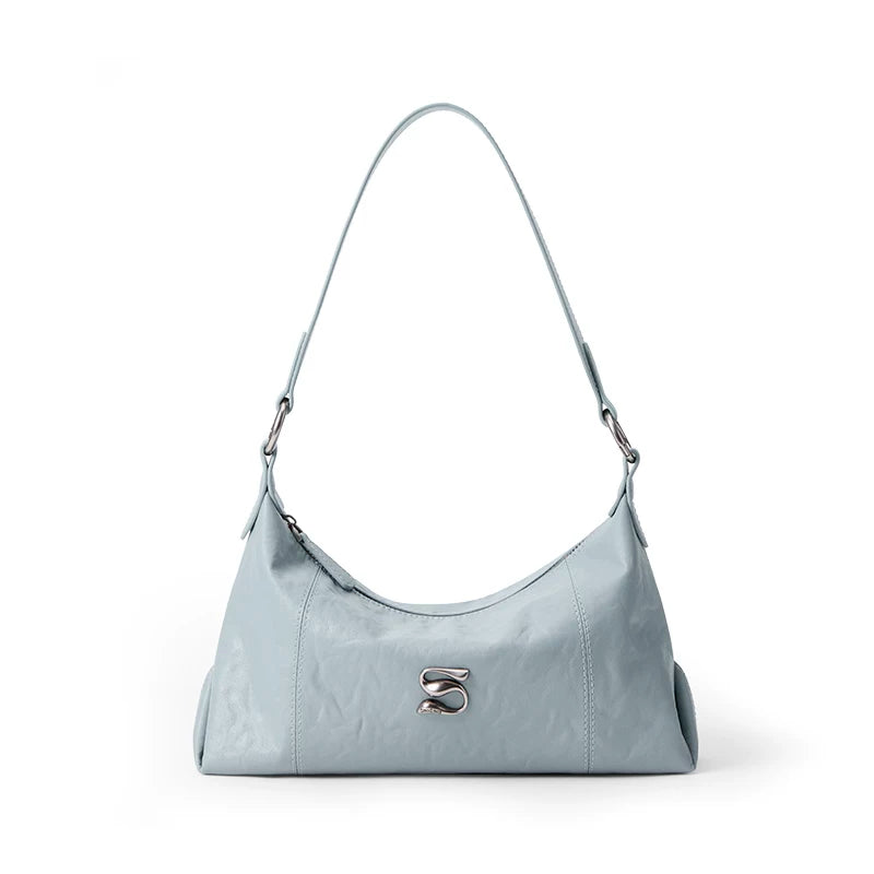 SmoSmos Niche Pleated Crossbody Shoulder Bag
