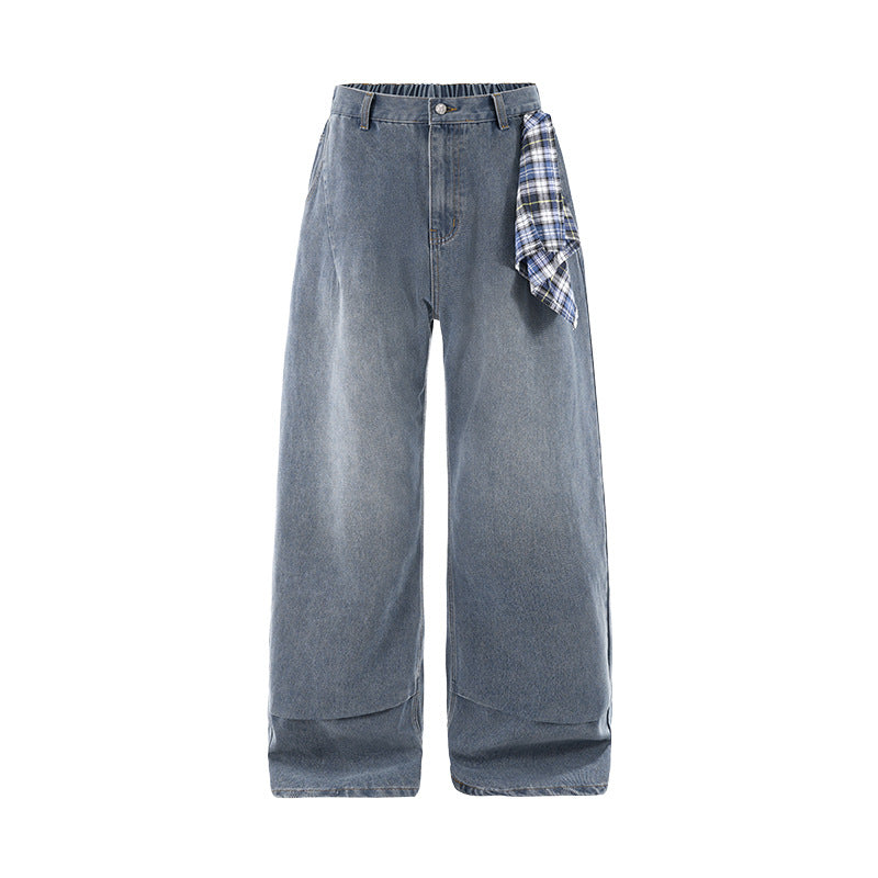 Inflation Removable Square Towel Casual Jeans