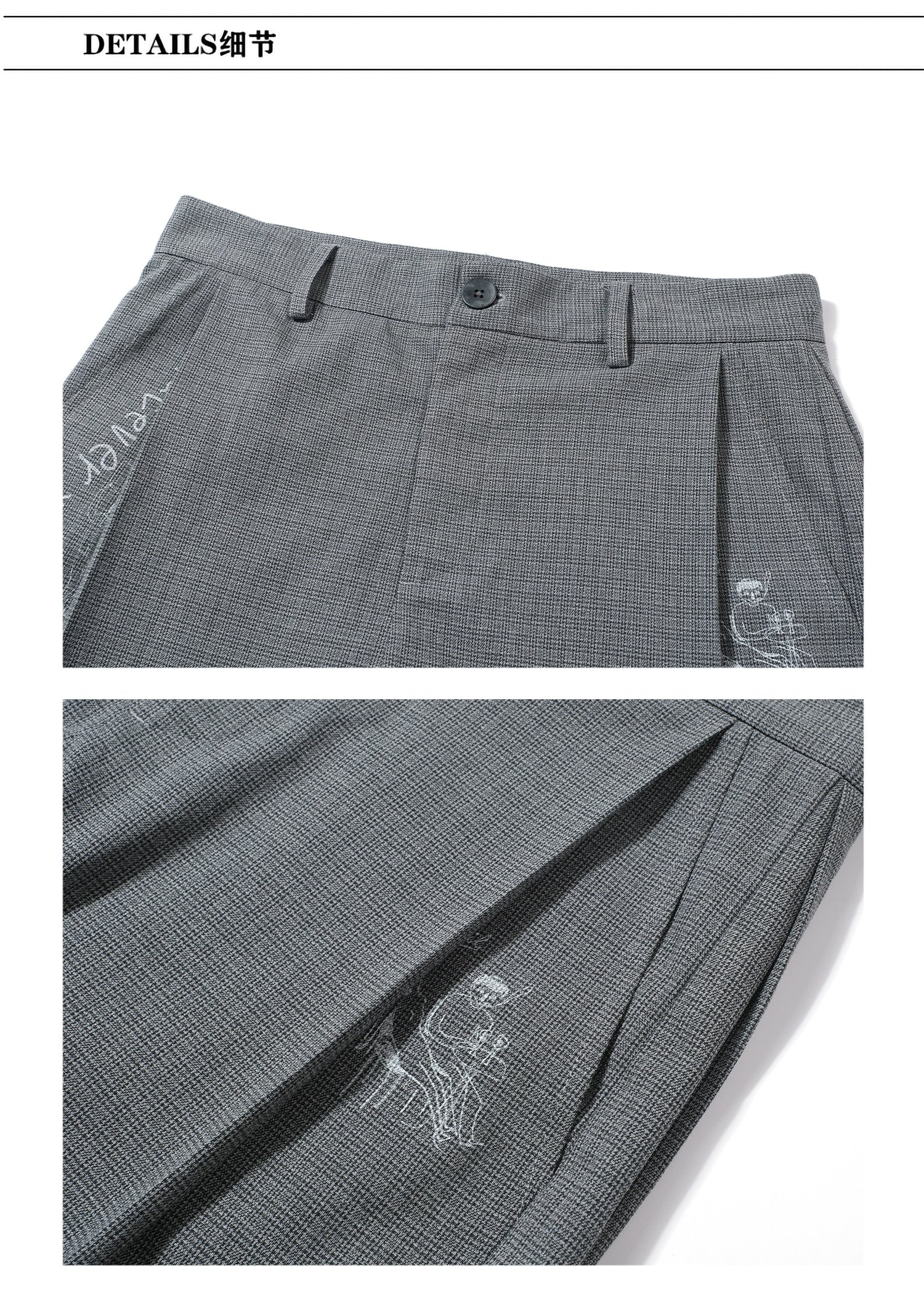 TZ Killer Casual Versatile Pleated Trousers