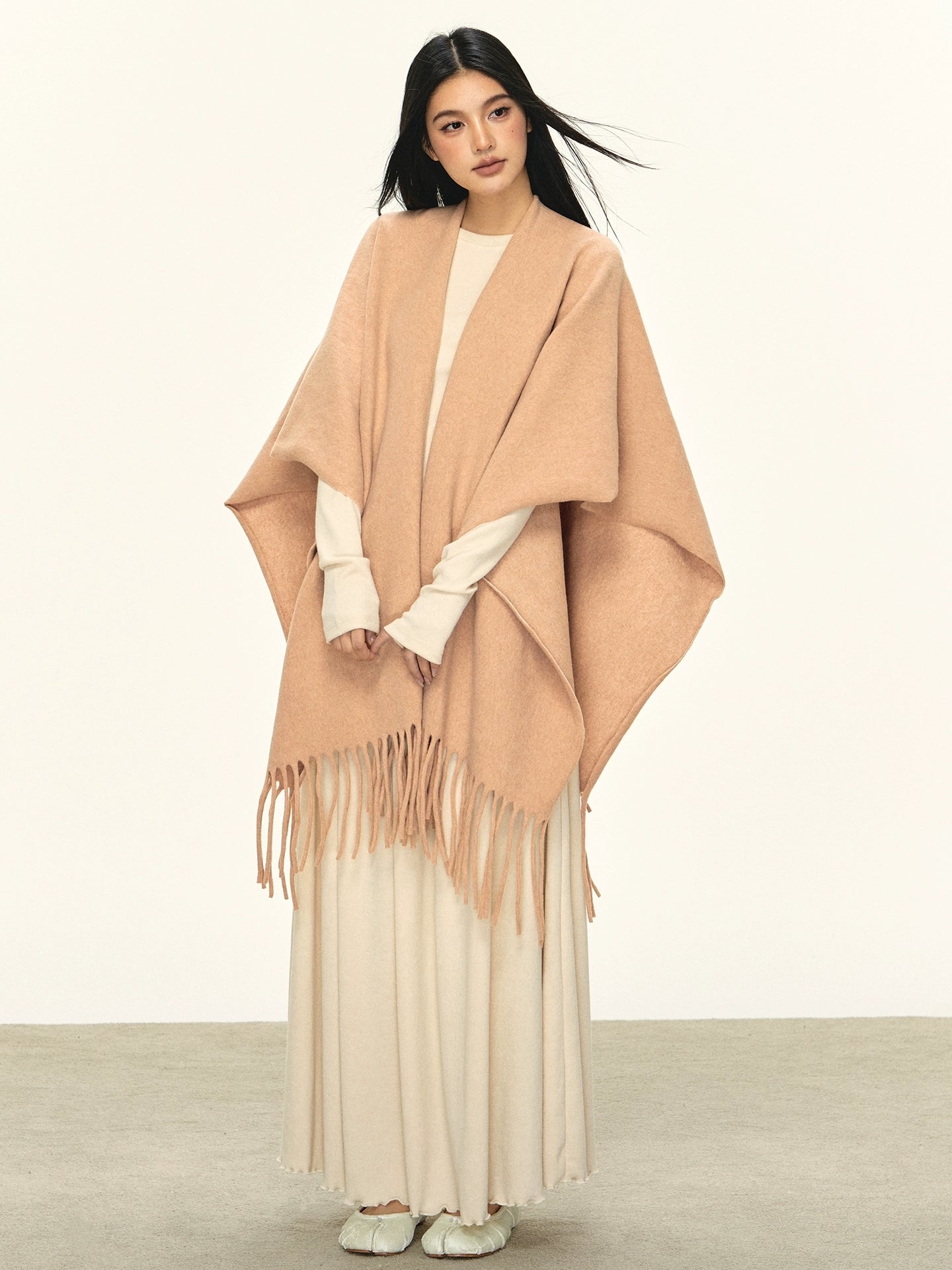 Anna Aneae Soft Waxy Comfortable Warm Shawl Scarf