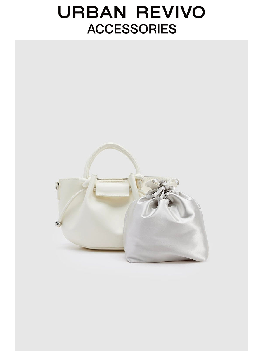 URBAN REVIVO Commuter Knotted Messenger Bag