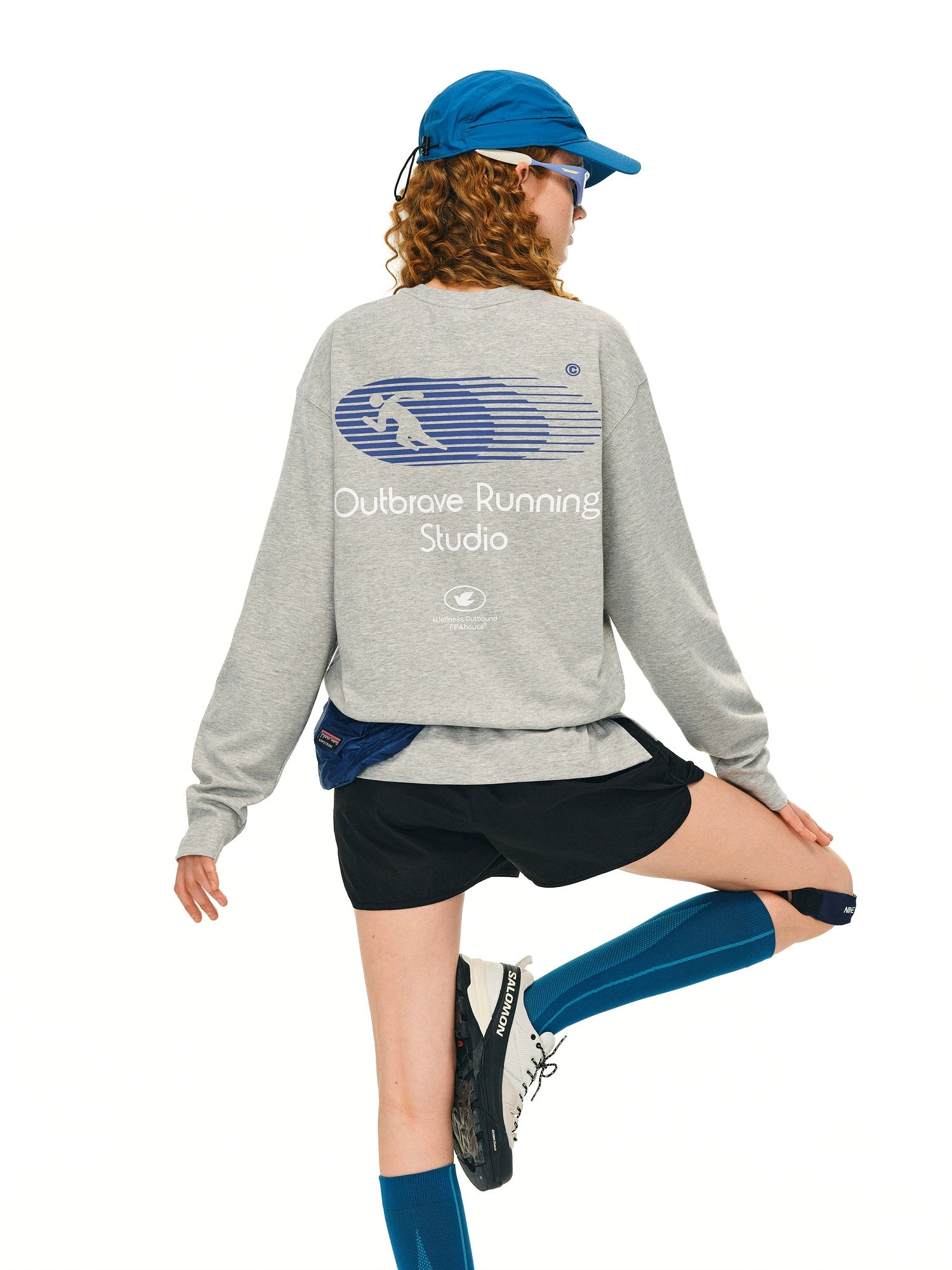 FPA Quick Drying Loose Crew Neck Long Sleeves