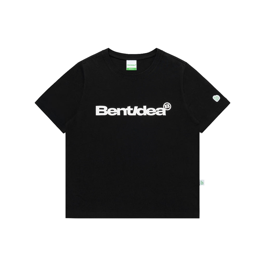 BENT IDEA Slim Fit Standard Font Logo Printed Tee
