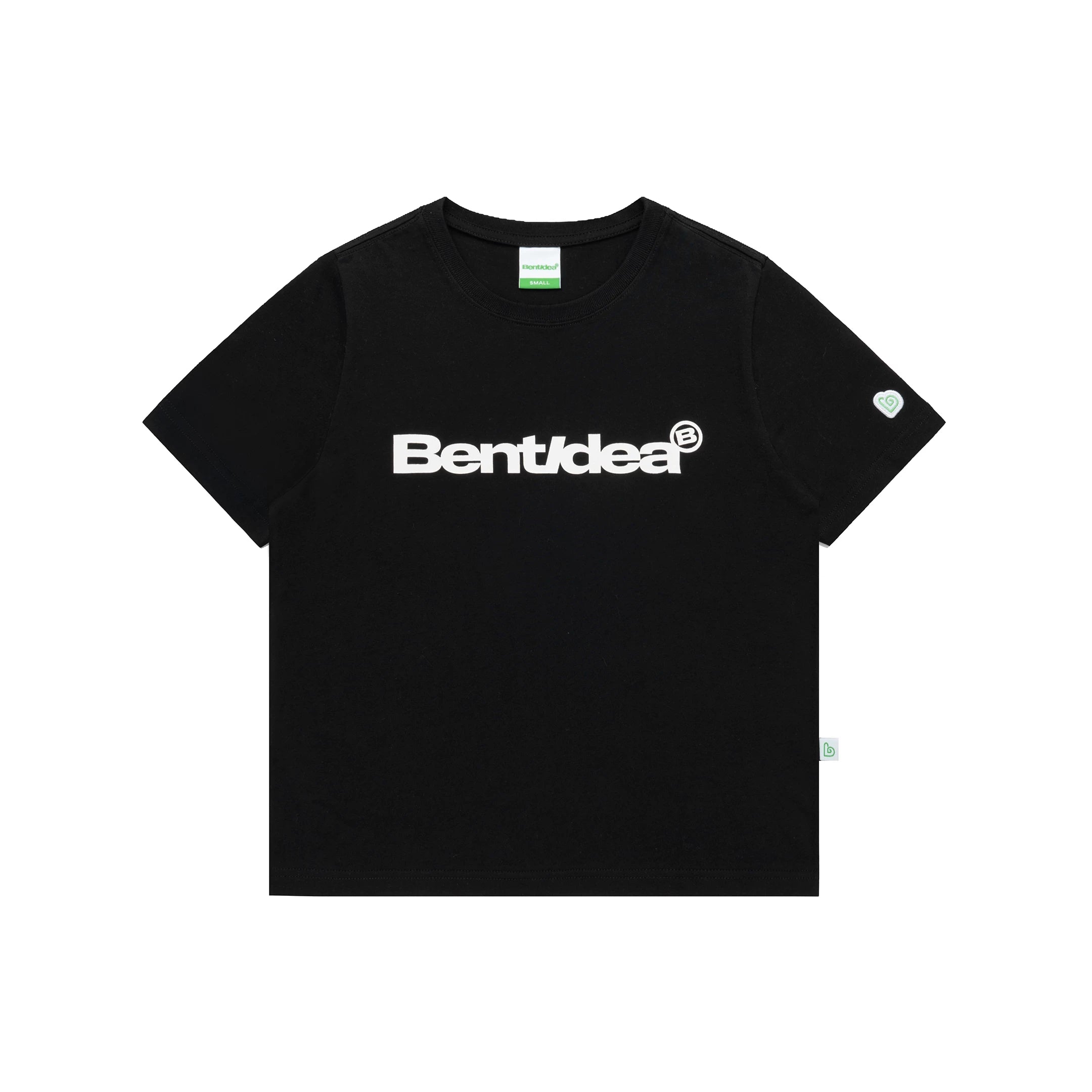 BENT IDEA Slim Fit Standard Font Logo Printed Tee