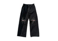 No E Mosen Plaid Stud Baggy Jeans