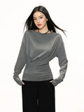Cherry Melody Waist Thin Senior Feeling Base Long Sleeve (Clearance)