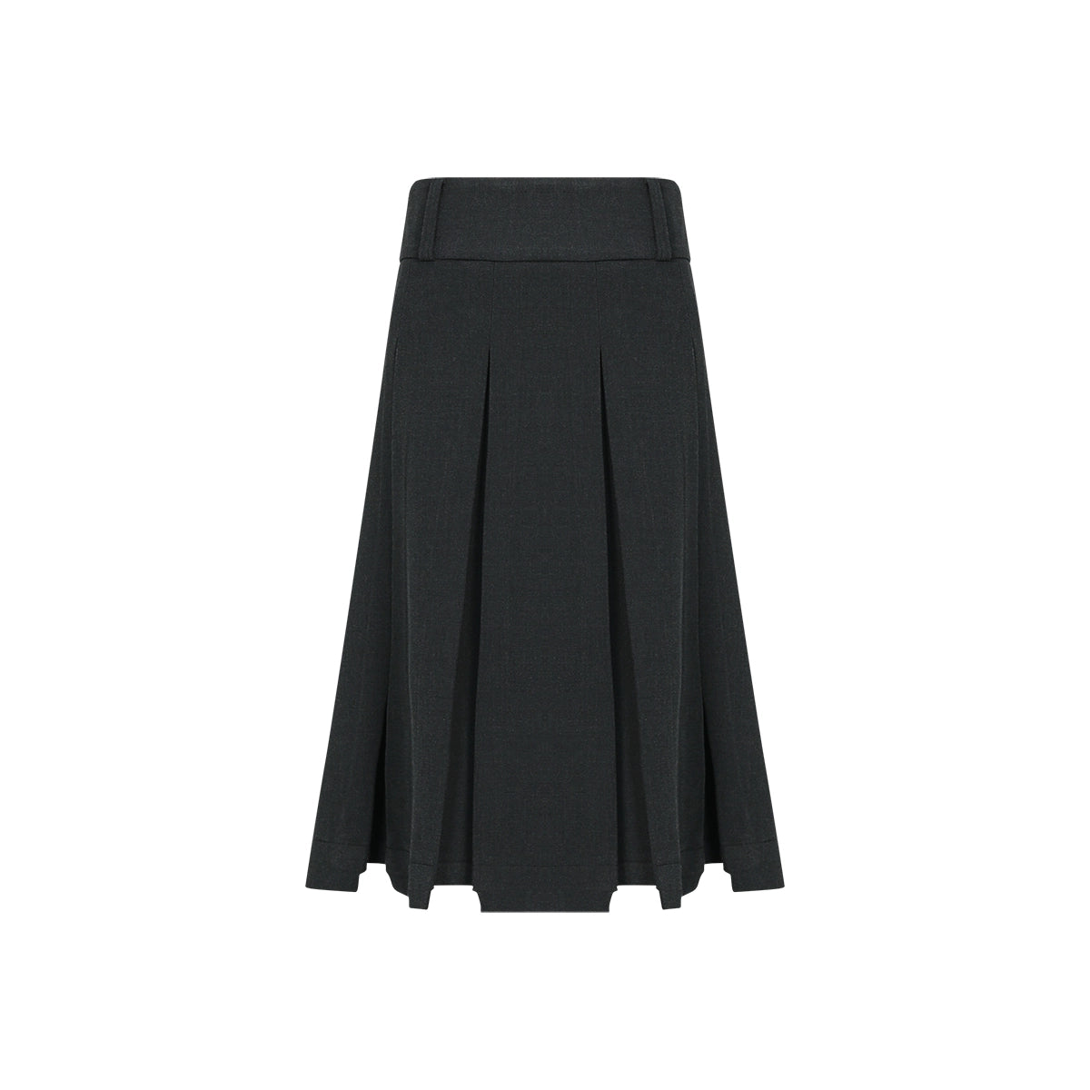 FUNKYFUN Two Wear Irregular Pleated Suit Skirts