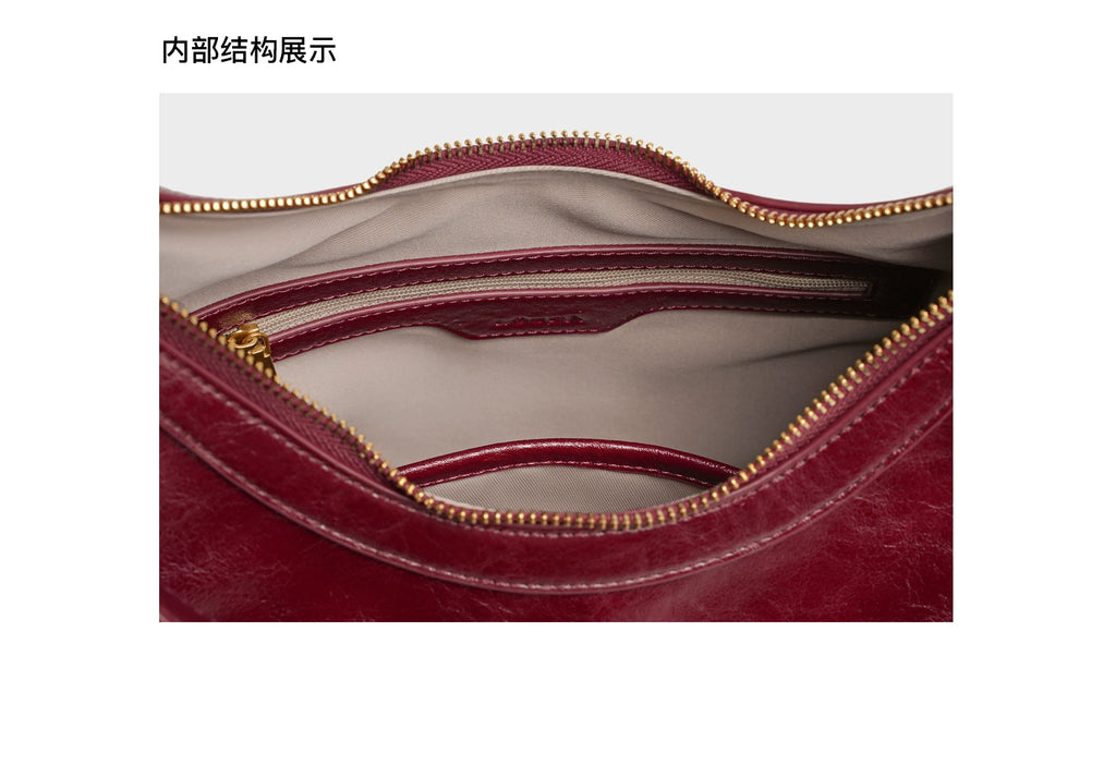 LOSEA Textured Commuter Underarm Bag