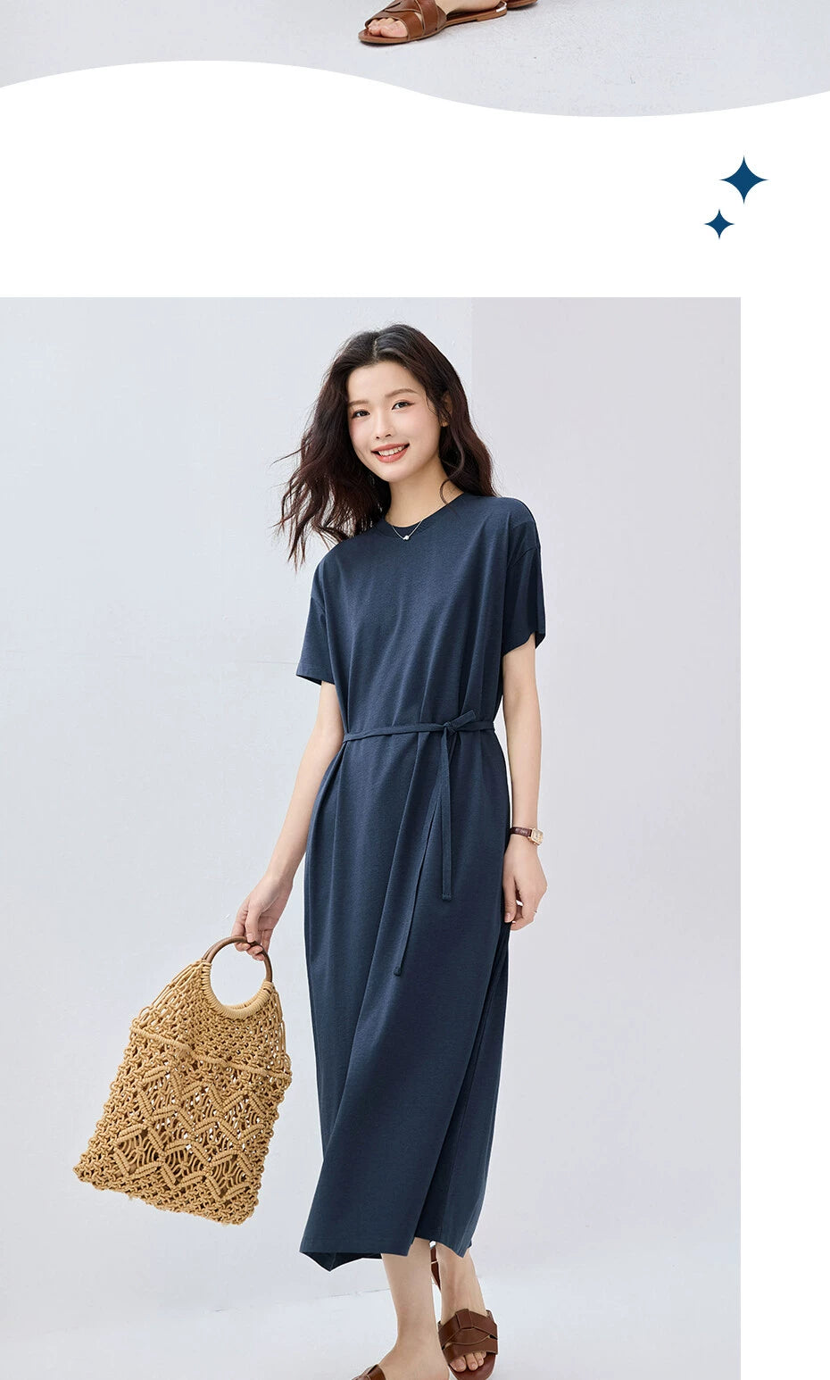 Giordano Cool Straps Premium Crew Neck Dress