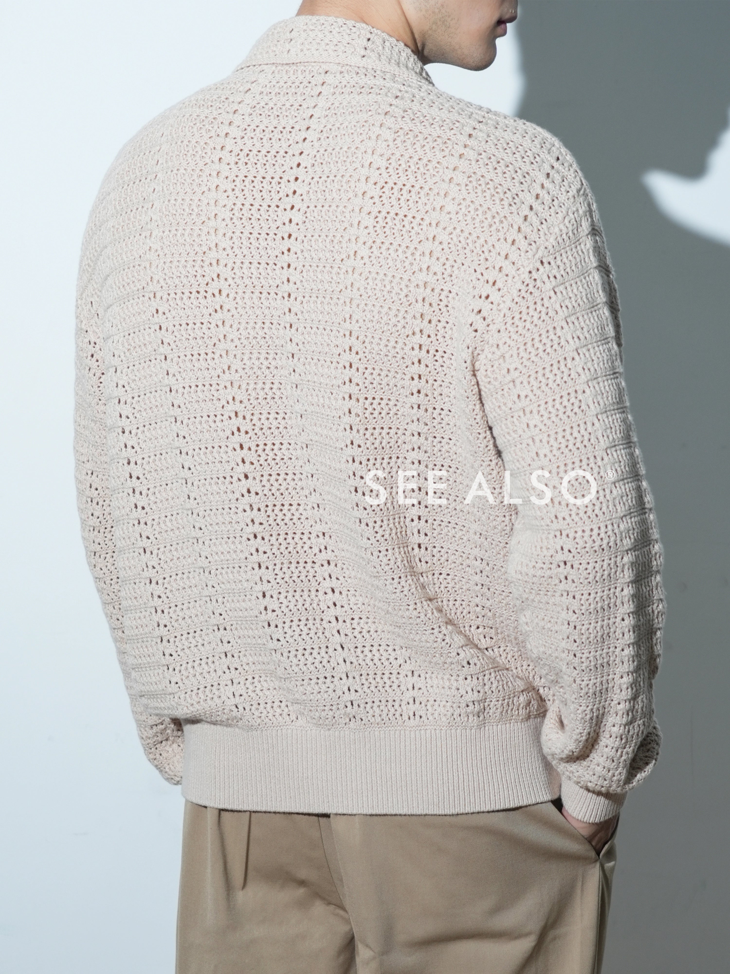SEE ALSO Minimalist Knitted Cardigan Sweater