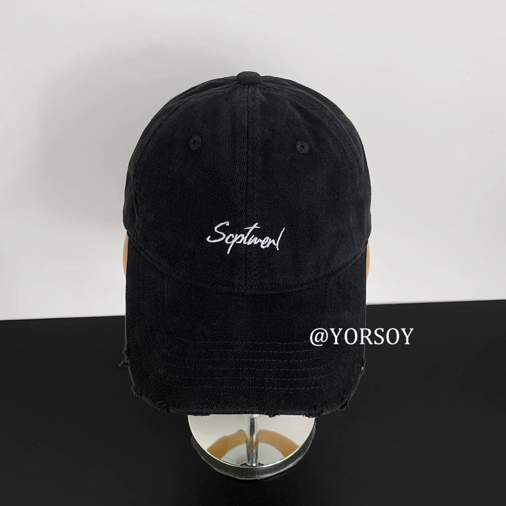 YORSOY Retro Old Ripped Baseball Cap