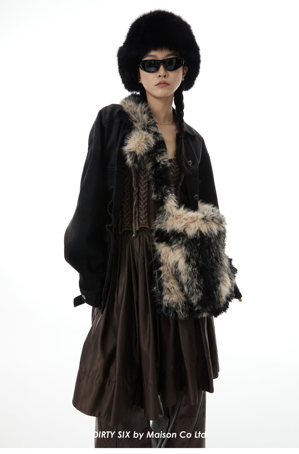 DirtySix "An Oat Cow" Wandering Wind Large Hairy Bag