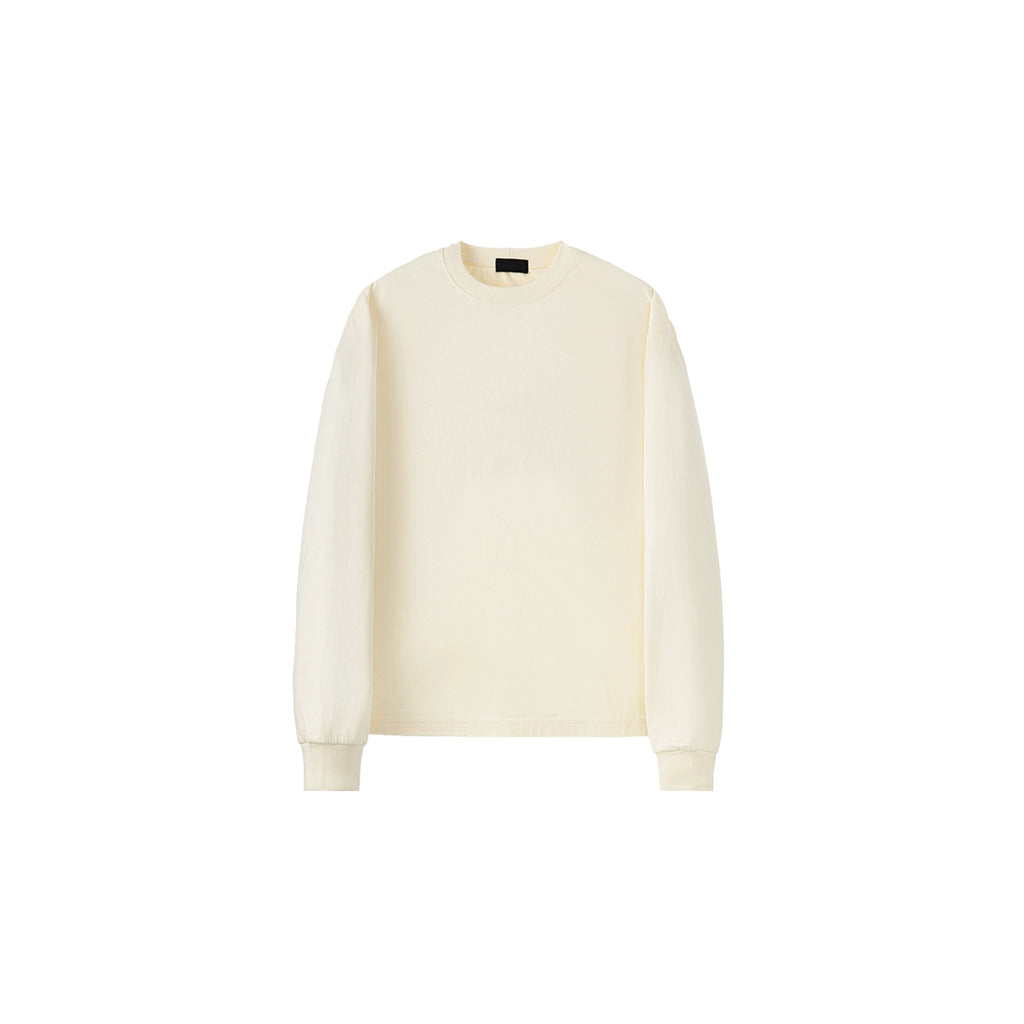 PLUS NO LOGO Casual Polished Versatile Long Sleeves