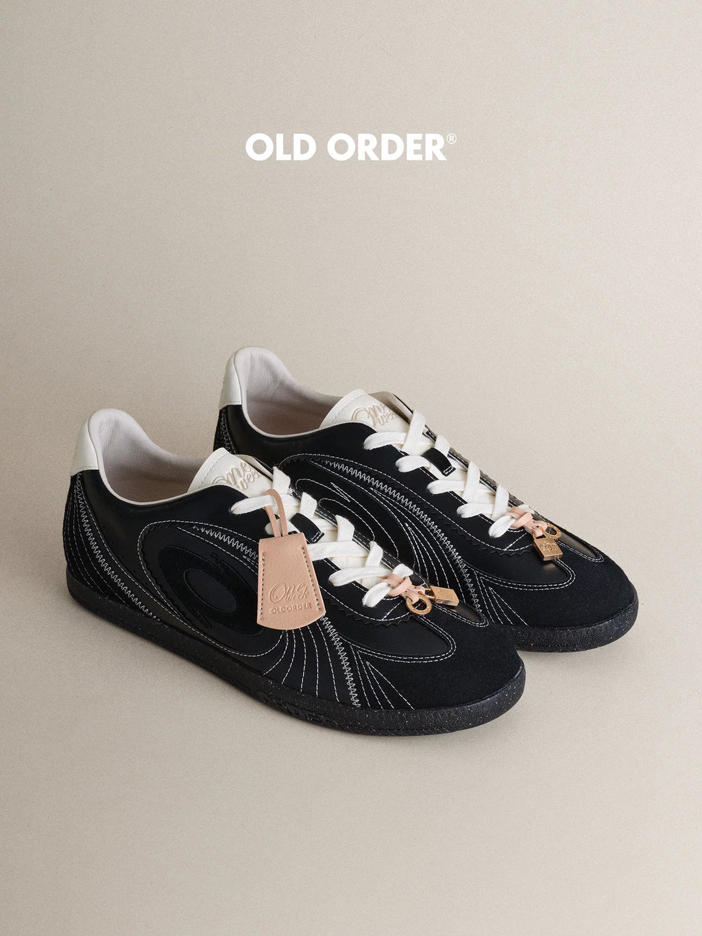 OLD ORDER Leather Retro Training Sneaker