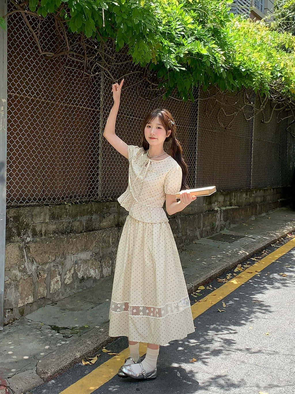 MUCHA Vintage Sweet Polka Dot Set