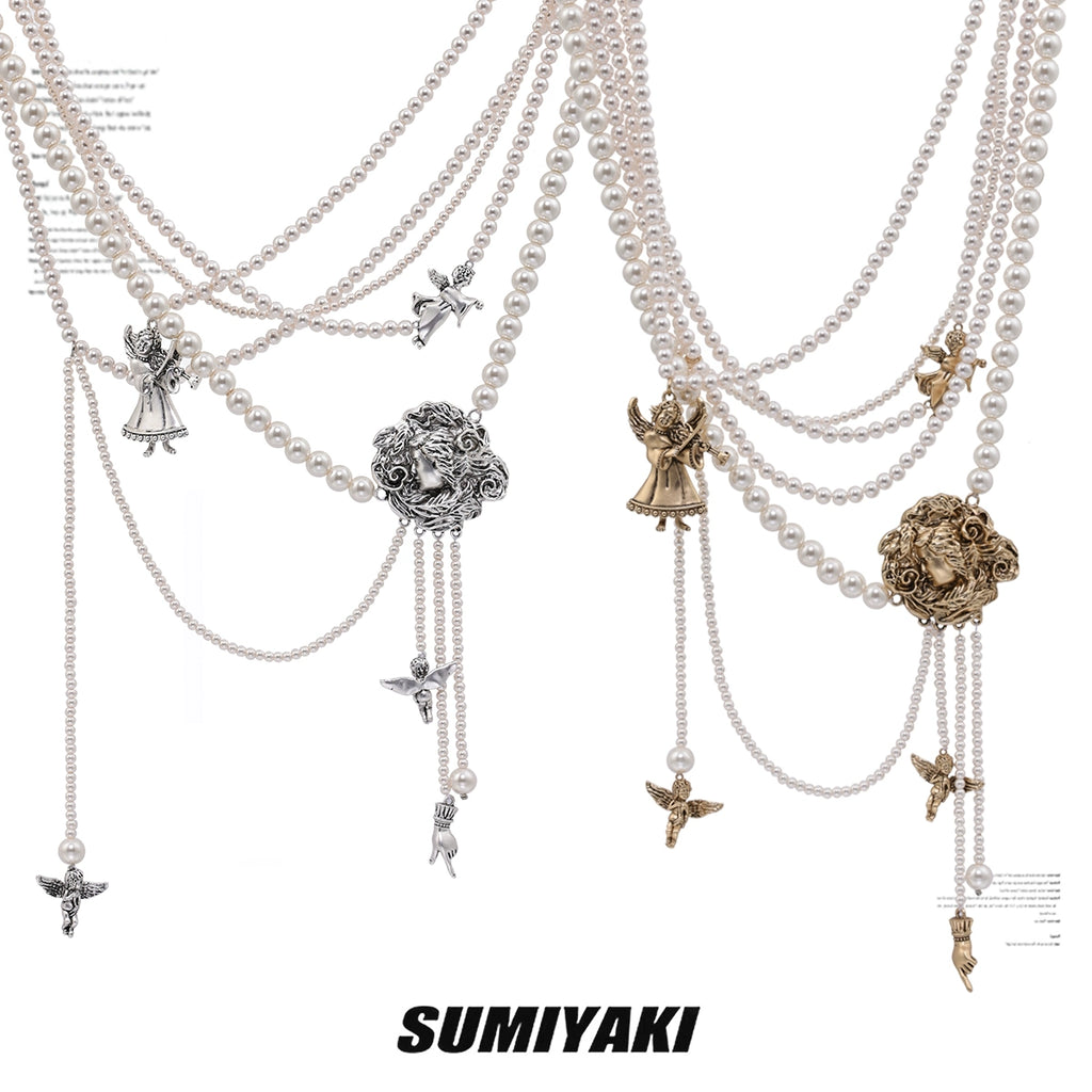 SUMIYAKI Pearl Niche Versatile Necklace