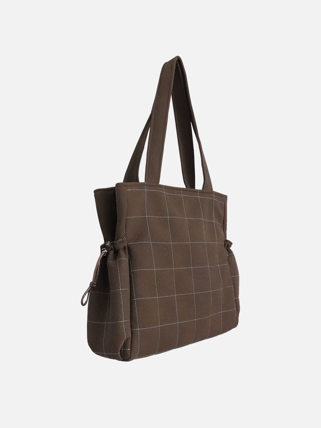 Heelwood Checked Bag Large Capacity Shoulder Bag