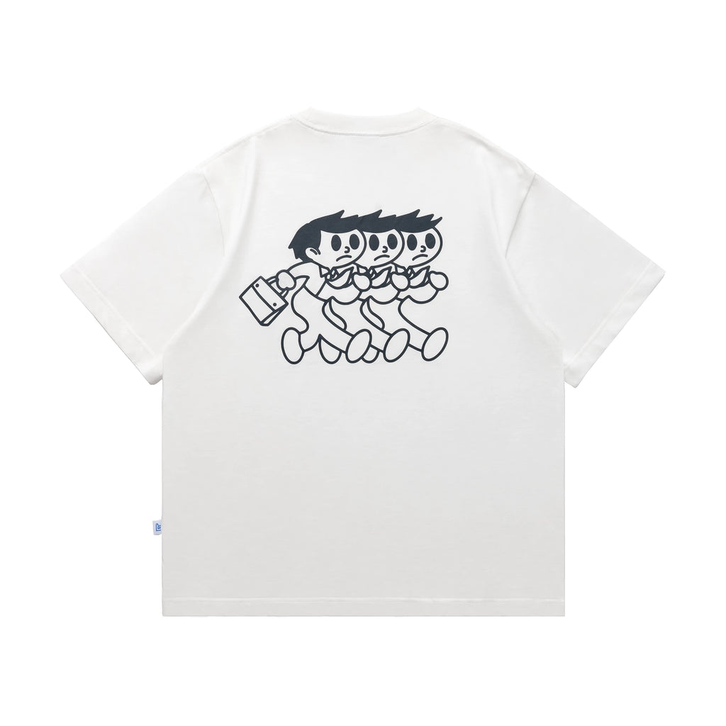 BENT IDEA Simple Casual Versatile Tee