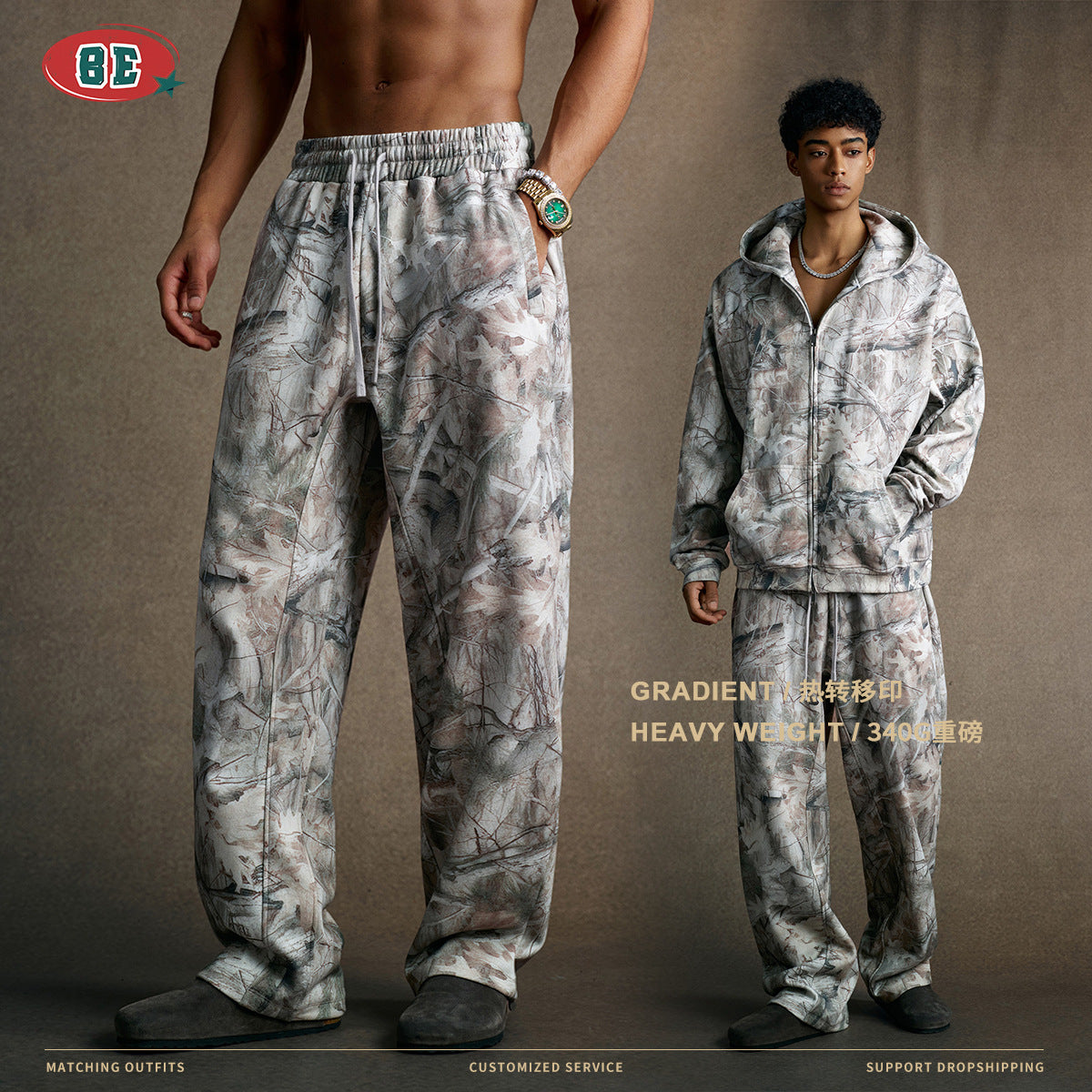 BE Camouflage Tooling Slacks