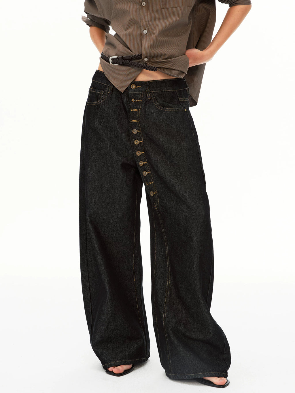MADWITCH Loose Wide Leg Versatile Casual Pants