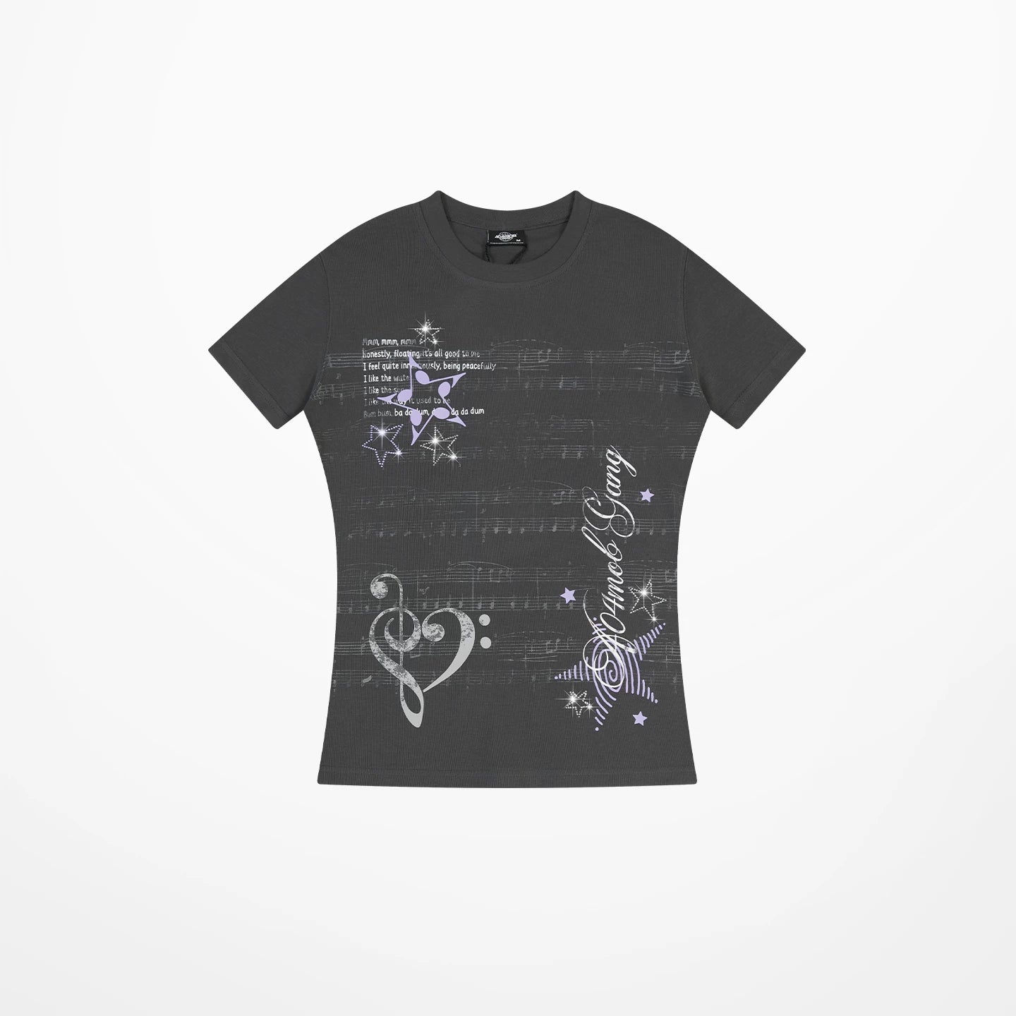 404MOB Retro Front Shoulder Slim Tee