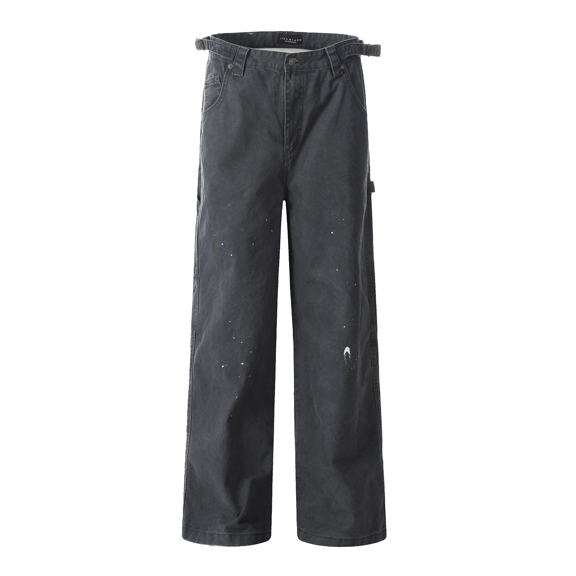 11KN ink splashing graffiti tooling jeans