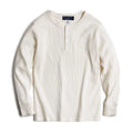 Madden retro heavy waffle Henry long sleeve shirt