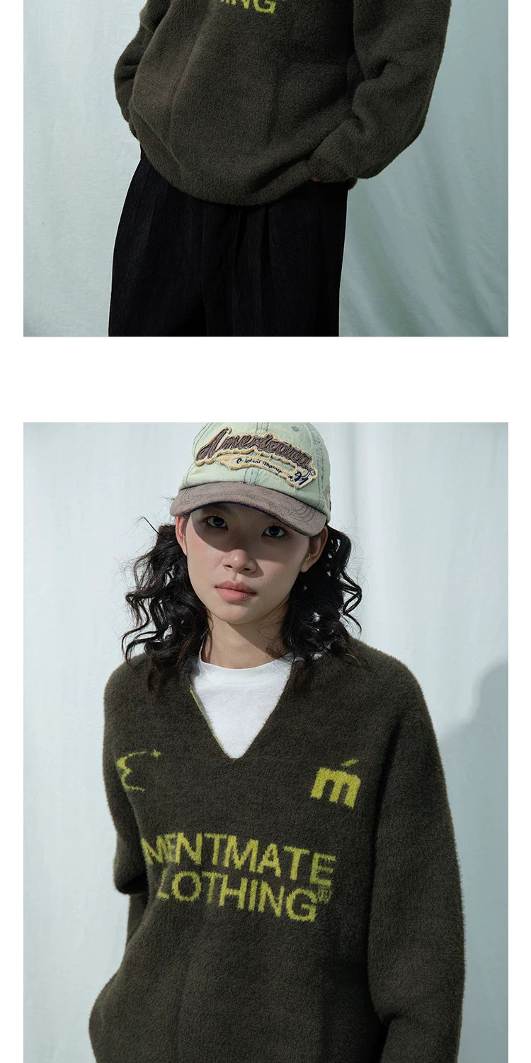 Mentmate Vintage English Jacquard Sweater