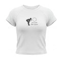 JIKOO Retro Shoulder Sleeve Letter Print Tee