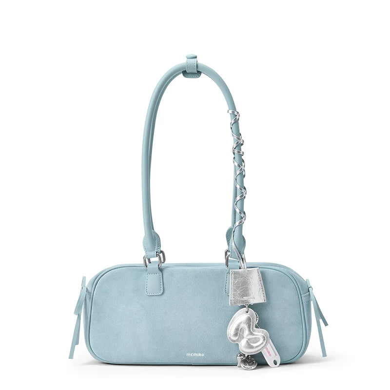 Mcmiko Suede Underarm Shoulder Bag