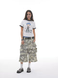 EeeeArtmonster Y2K Punk Illustration Print Tee