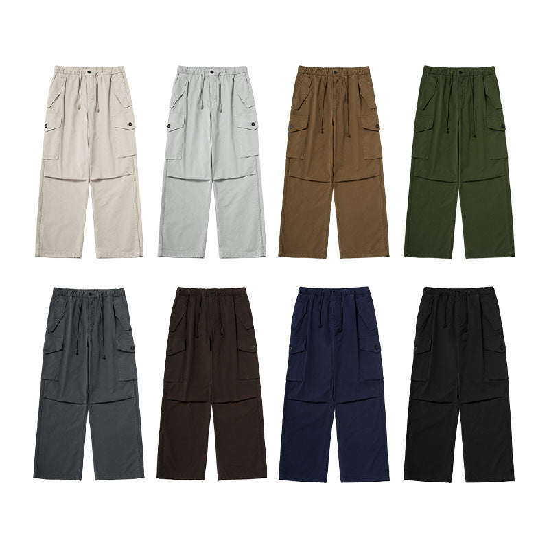 Inflation Trend Loose Parachute Pants