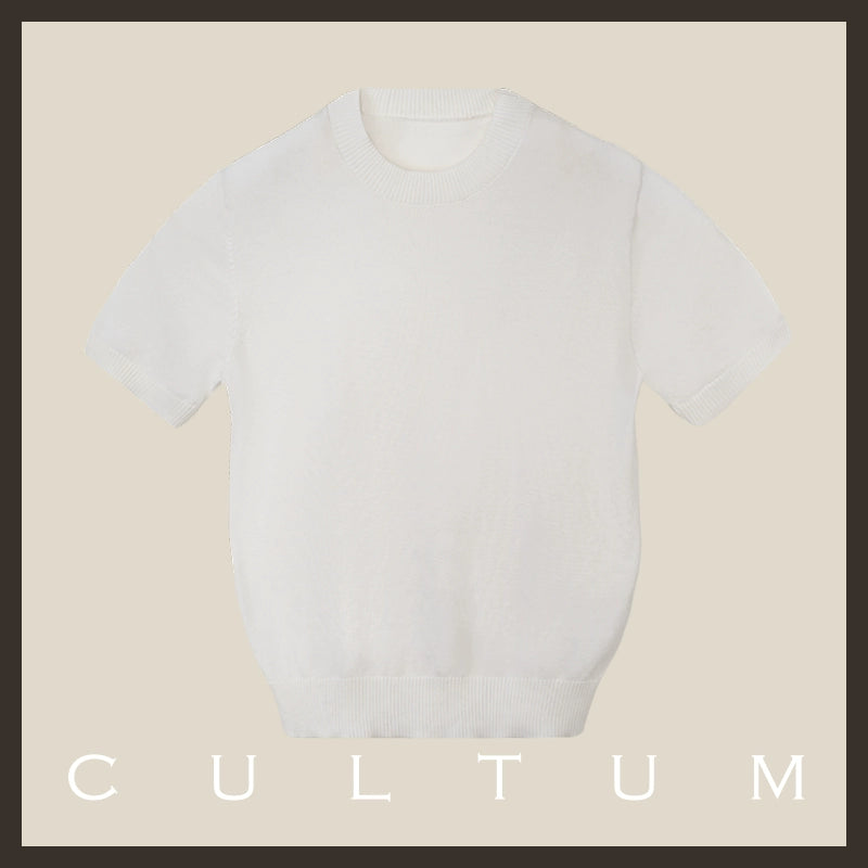 CULTUM Light Breathable Casual Knitwear Tee