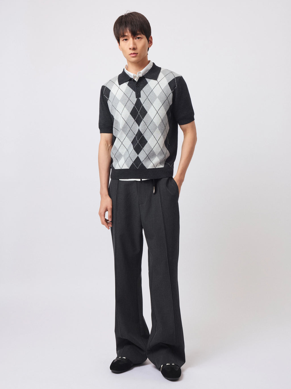Stay the Night Three-dimensional micro-pull pants