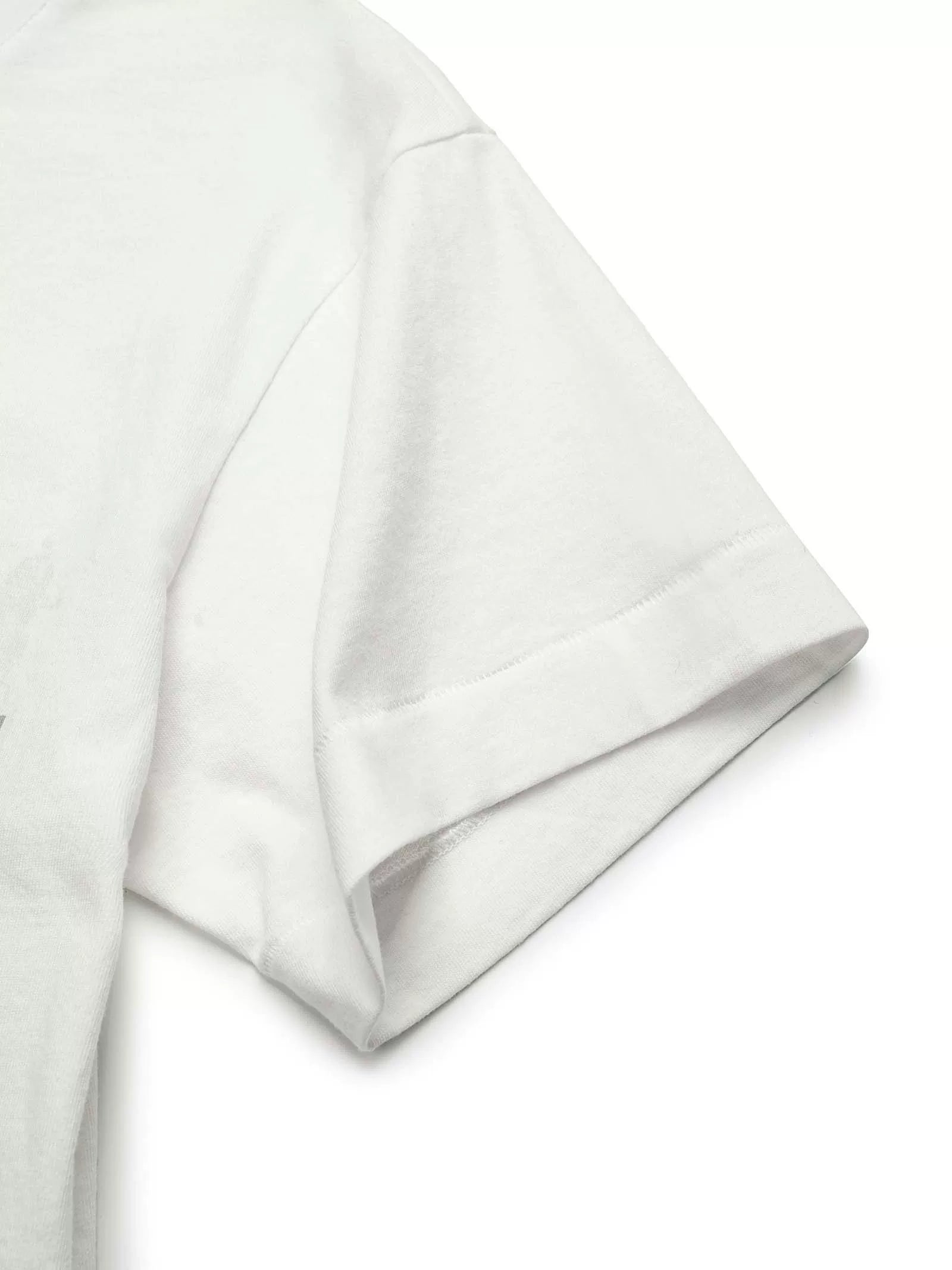 VETERANBOI Theme Character Print Casual Tee