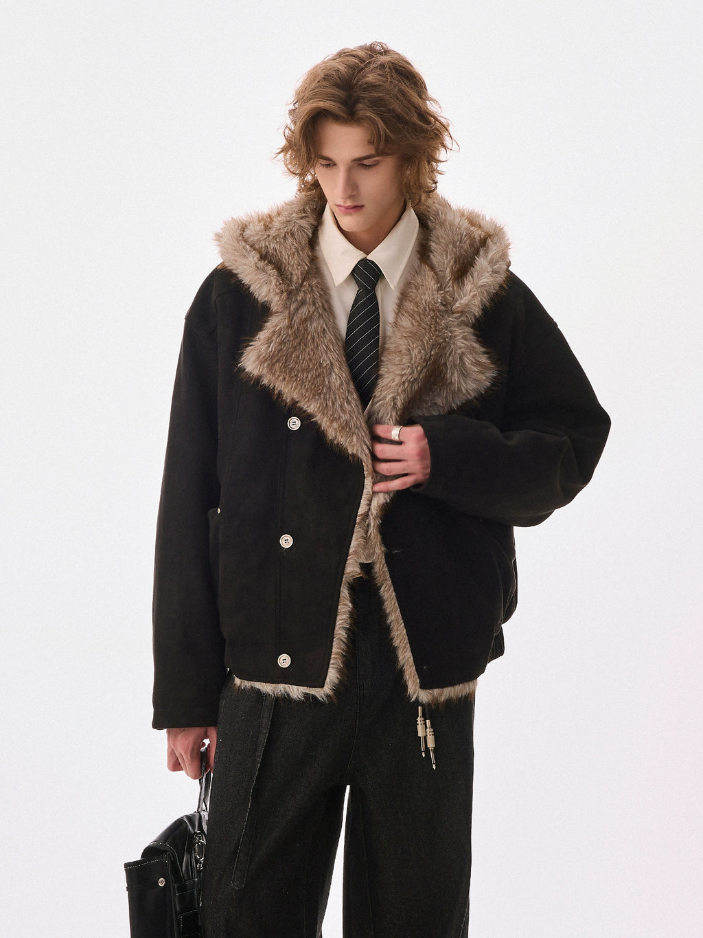 CHOR Premium Suede Lapel Jacket