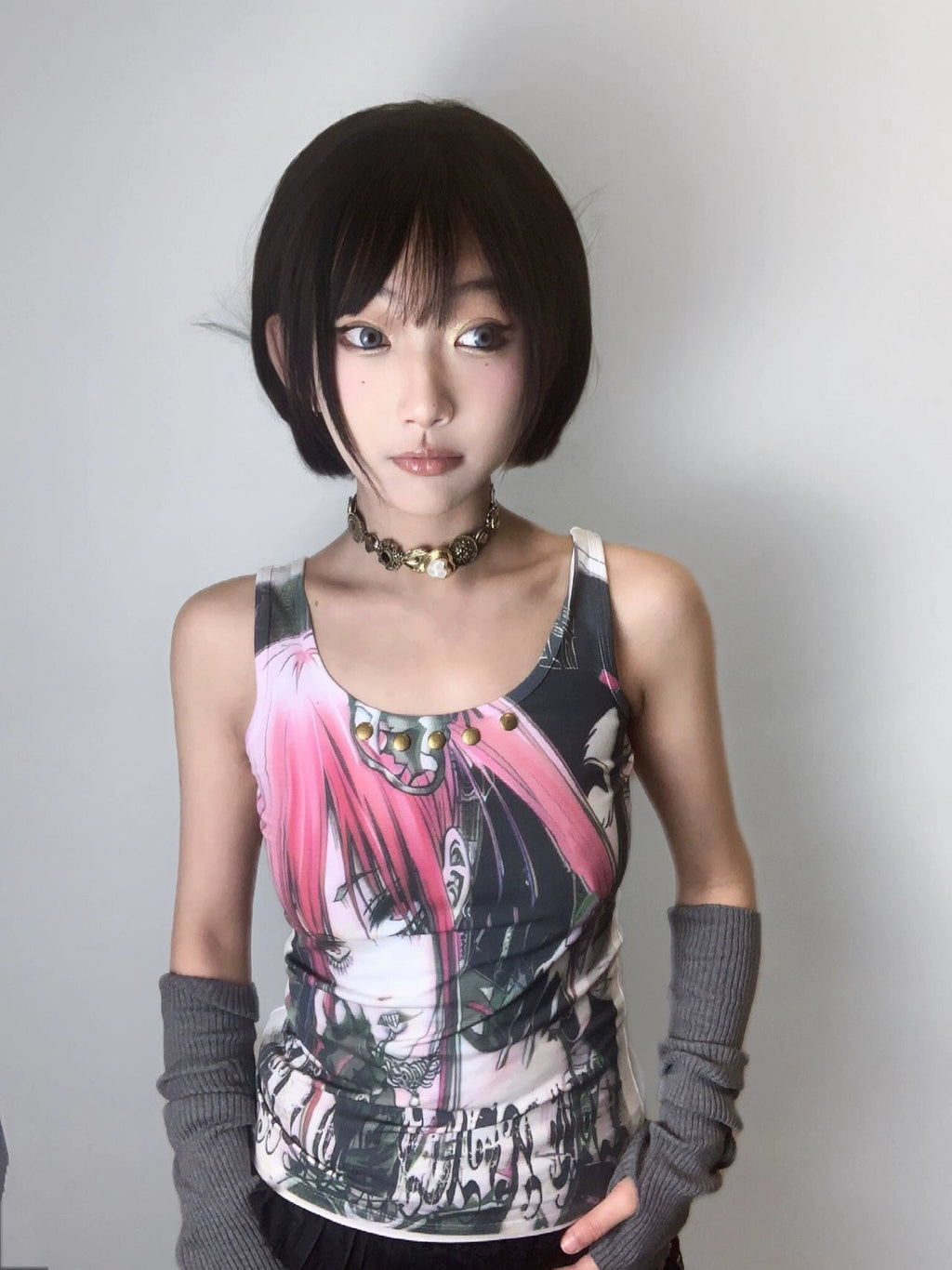 WEBBAR Rivet Quality U-neck Vest