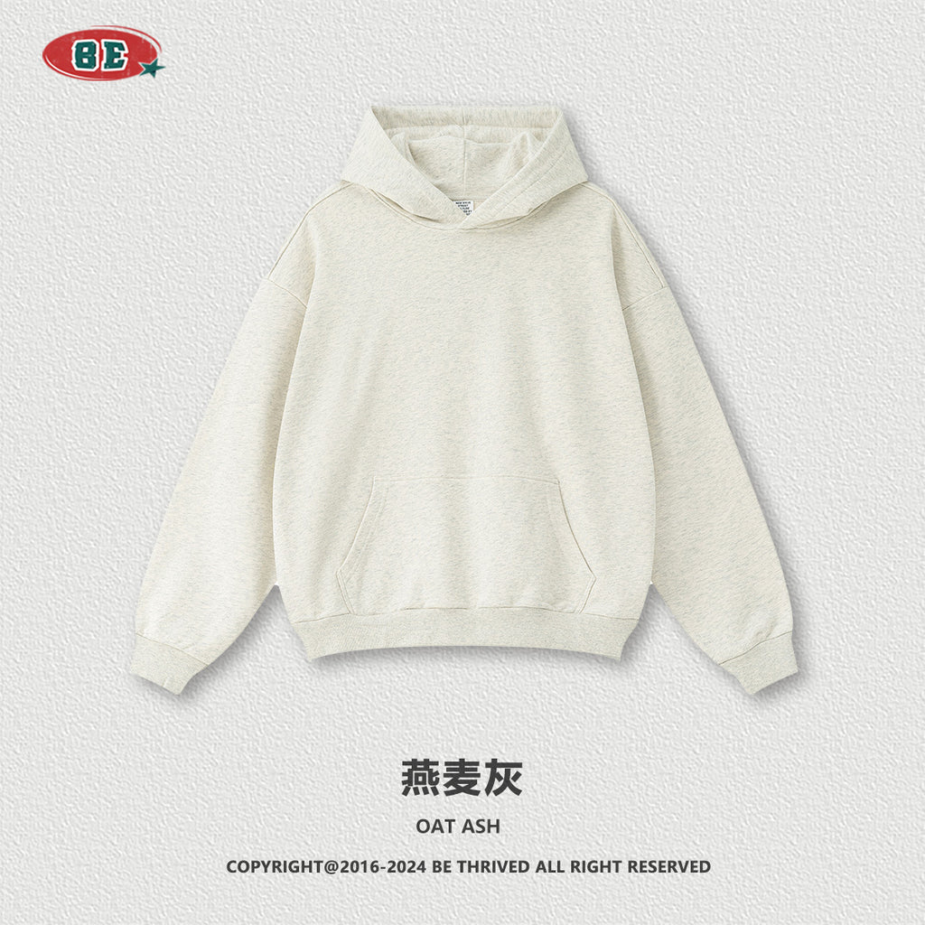 BE Hooded Pullover Loose Sweater