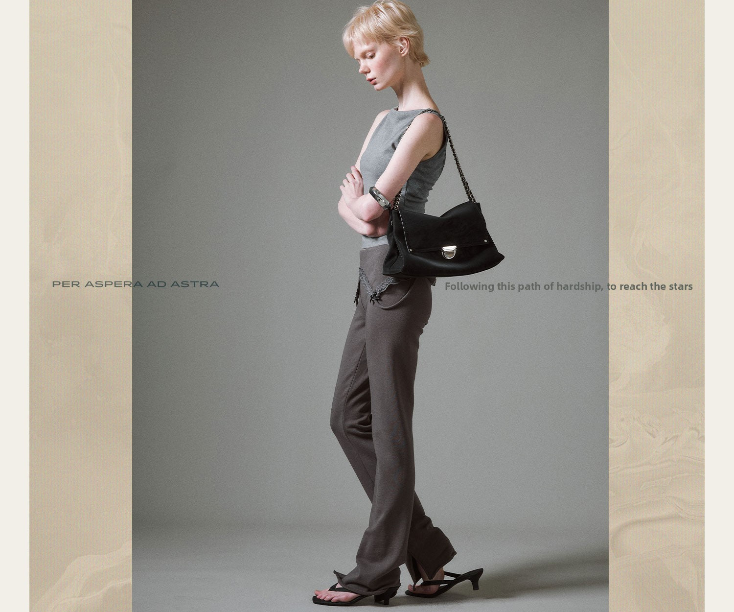 JACD Black Leather Large Capacity Tote Bag